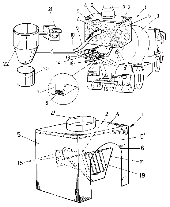 A single figure which represents the drawing illustrating the invention.